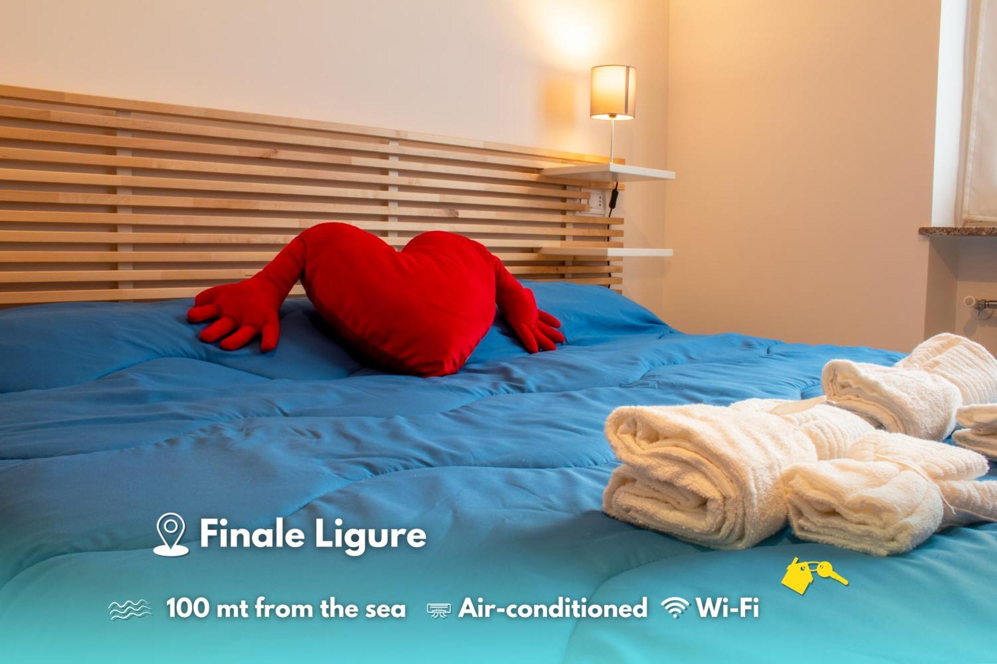 Апартаменти 100 Metri Dal Mare Relax A Due Passi Dal Centro Фінале-Лігуре Екстер'єр фото